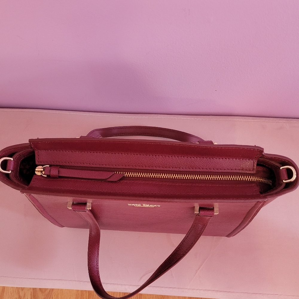 EUC Mint Condition Kate Spade Burgundy Handbag - Picture 5 of 6